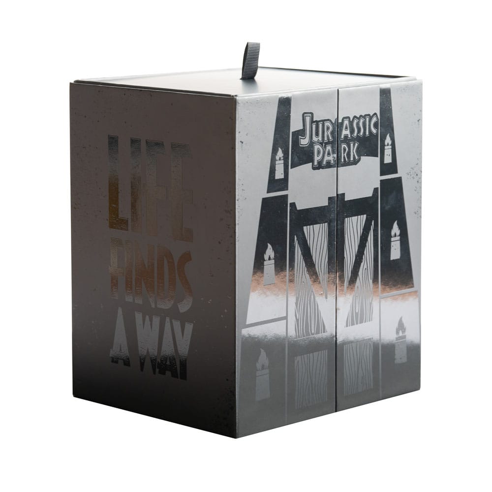 Jurassic Park Lamp with USB-C Amber