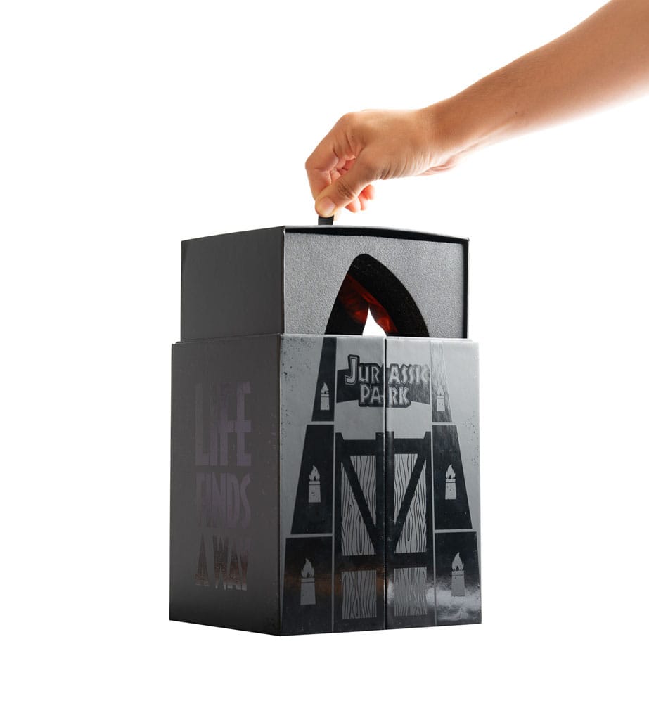 Jurassic Park Lamp with USB-C Amber