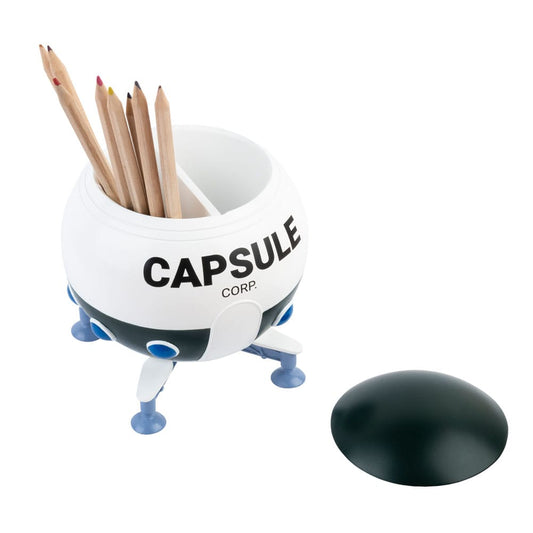 Dragon Ball Z Pencil Holder Spaceship Capsule Corp
