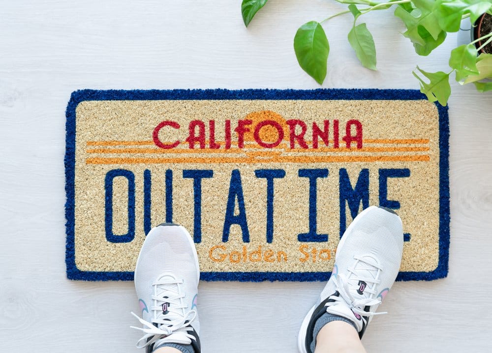 Back to the Future Door Mat 60 x 30 cm