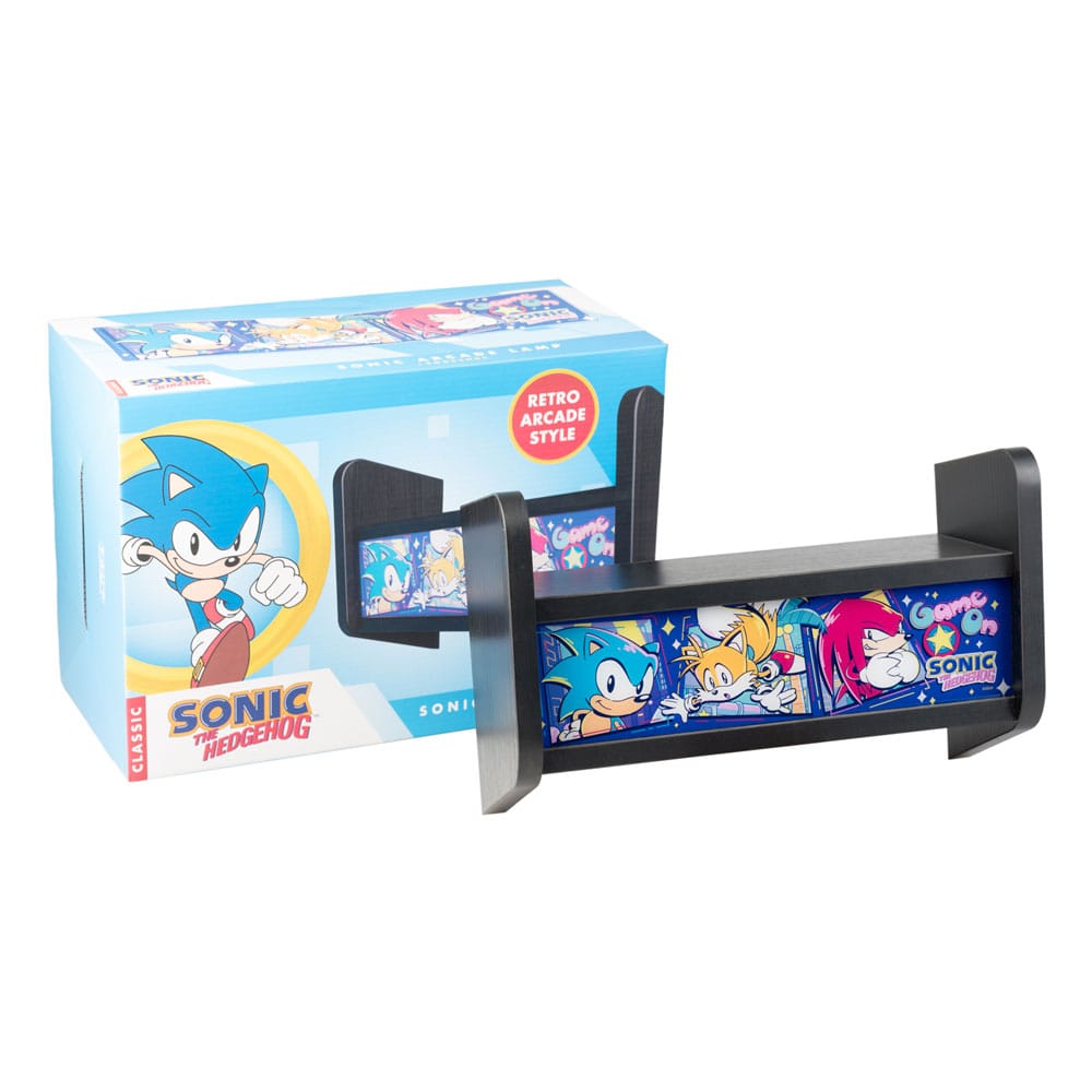 Sonic The Hedgehog Lamp with USB-C Arcade