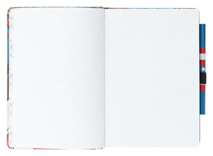 Marvel Captain America Premium Notebook with Pen Uniform A5