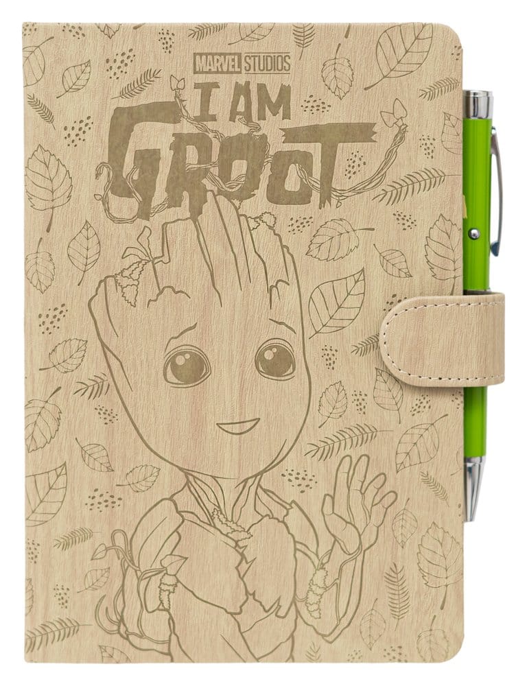 Marvel Premium Notebook with Projector Pen Groot A5