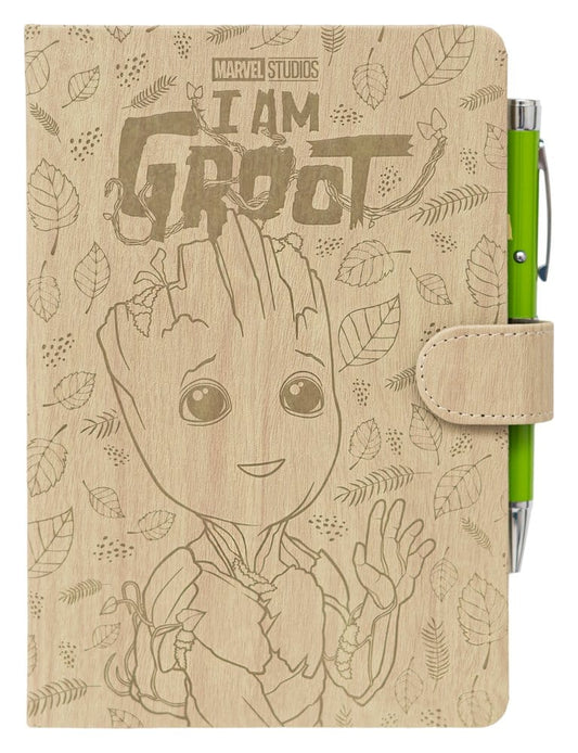 Marvel Premium Notebook with Projector Pen Groot A5