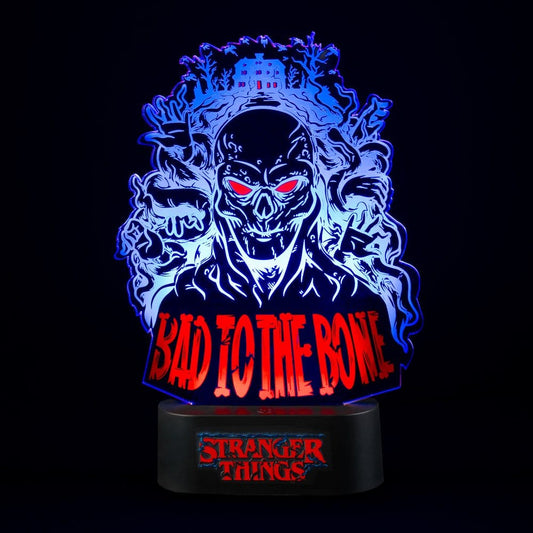 Stranger Things Table Lamp Bad to the Bone