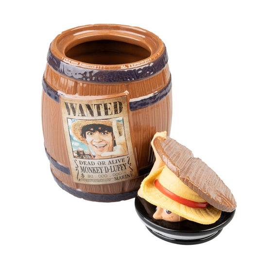 One Piece Cookie Jar Wanted Monkey D. Luffy