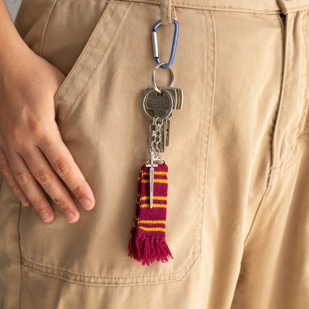 Harry Potter Keyring Gryffindor Scarf 15 cm