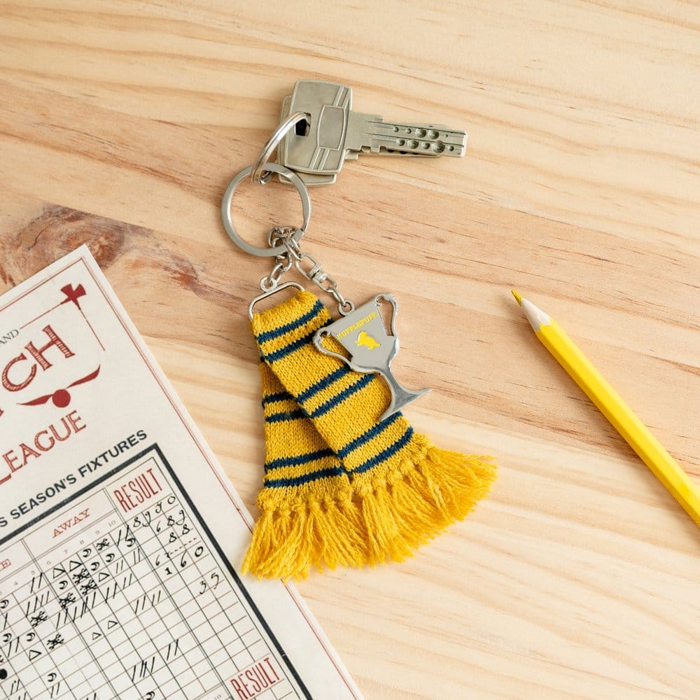 Harry Potter Keyring Hufflepuff Scarf 15 cm