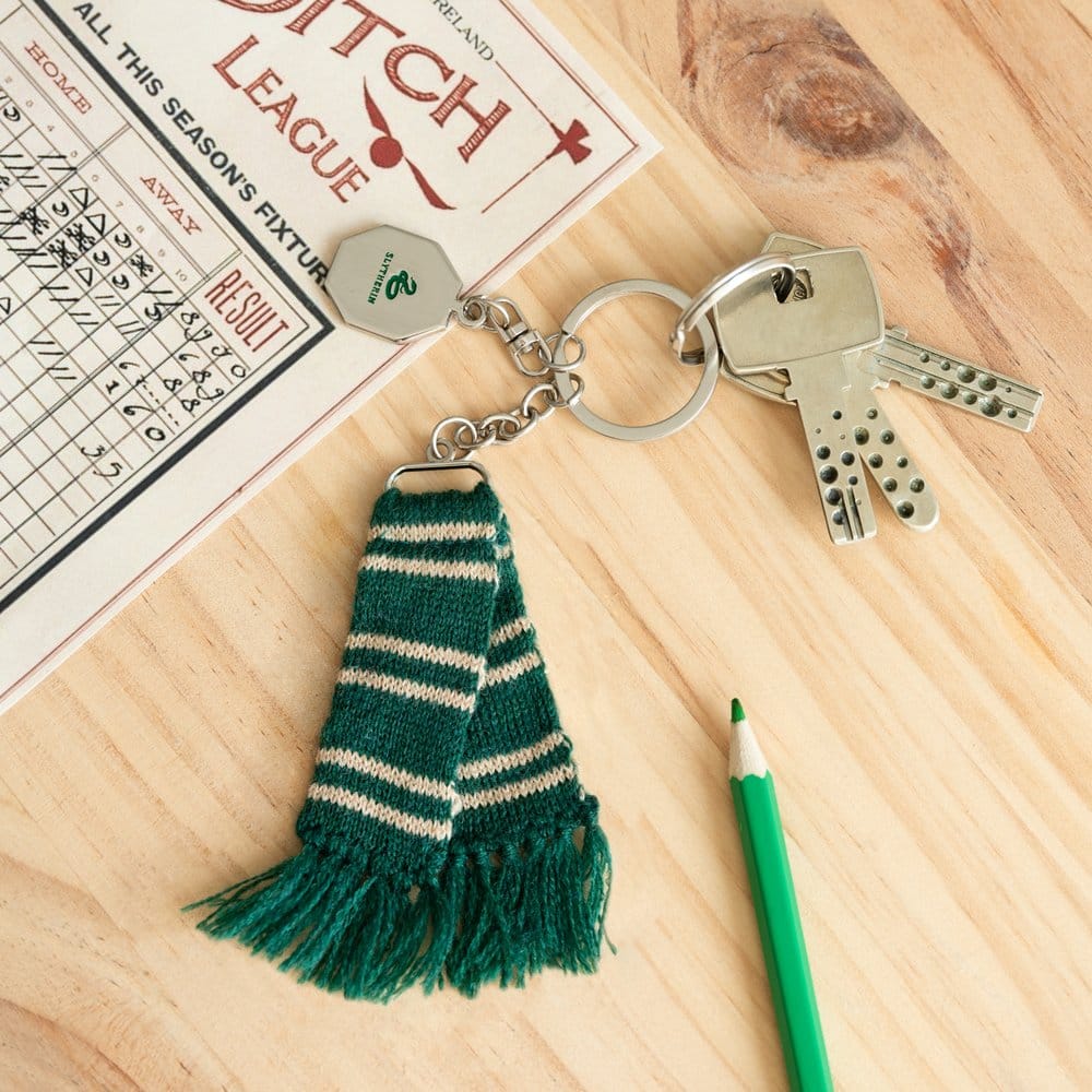 Harry Potter Keyring Slytherin Scarf 15 cm
