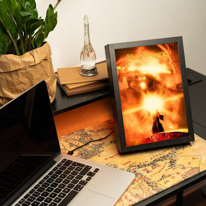 The Lord of the Rings Framed LED Panel 28 x 20 cm