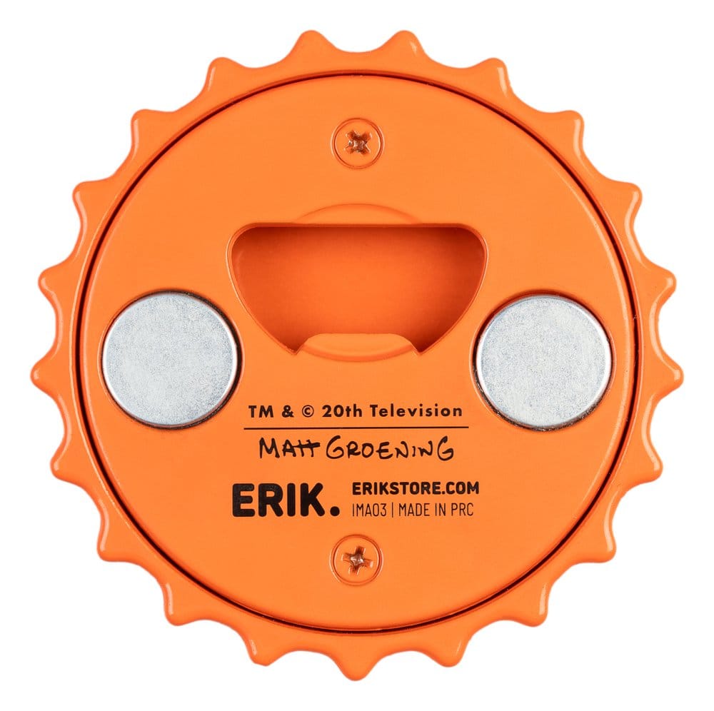 The Simpsons Magnet with Bottle Opener Duff Beer 7 cm