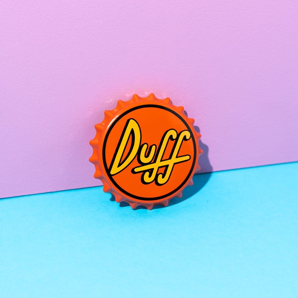 The Simpsons Magnet with Bottle Opener Duff Beer 7 cm