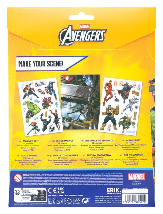 Marvel Die-Cut Magnet Set Avengers