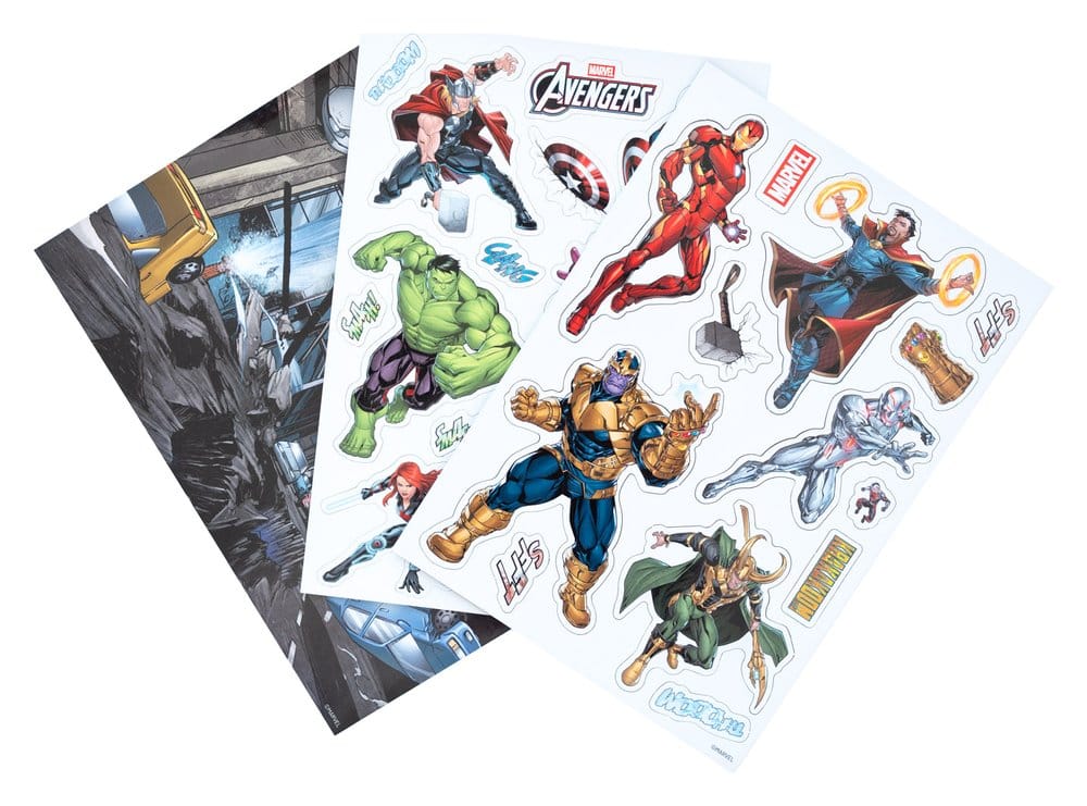 Marvel Die-Cut Magnet Set Avengers