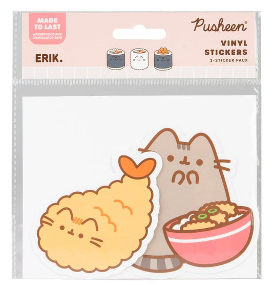 Pusheen Vinyl Stickers Sushi Roll Vol. 2 Set of 2