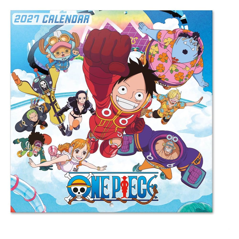 One Piece Wall Calendar 2027 30 x 30 cm