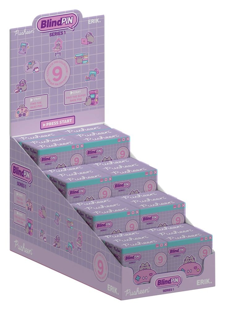 Pusheen Pin Badges Series 1 Display (24)