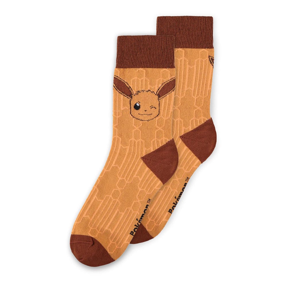 Pokémon Socks 3-Pack Eevee Evolution 2.0 39-42 Footwear