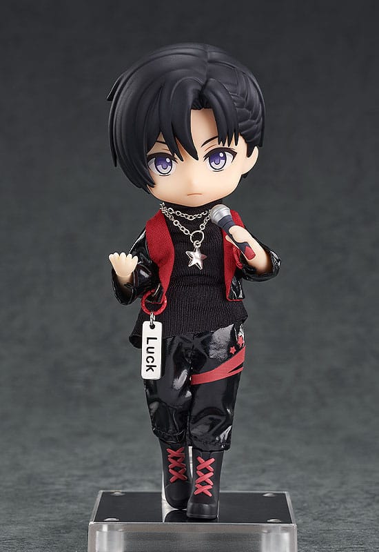 Original Character Accessories for Nendoroid Doll Figures Outfit Set: Idol Outfit - Boy (Deep Red)