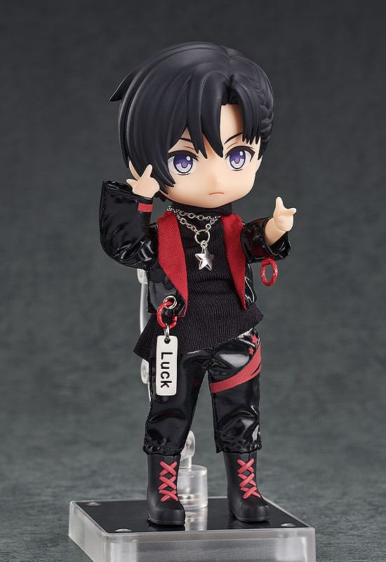 Original Character Accessories for Nendoroid Doll Figures Outfit Set: Idol Outfit - Boy (Deep Red) Action figures