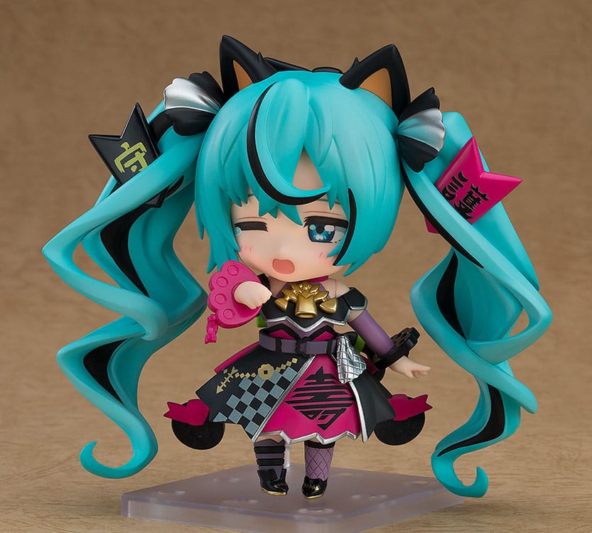 Character Vocal Series 01 Nendoroid Action Figure Hatsune Miku: Black Maneki Miku Ver. 10 cm