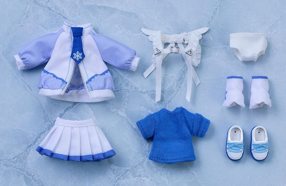Character Vocal Series 01: Hatsune Miku Nendoroid Accessories for Nendoroid Doll Figures Outfit Set: Snow Miku Yukiiro Pop Ver.