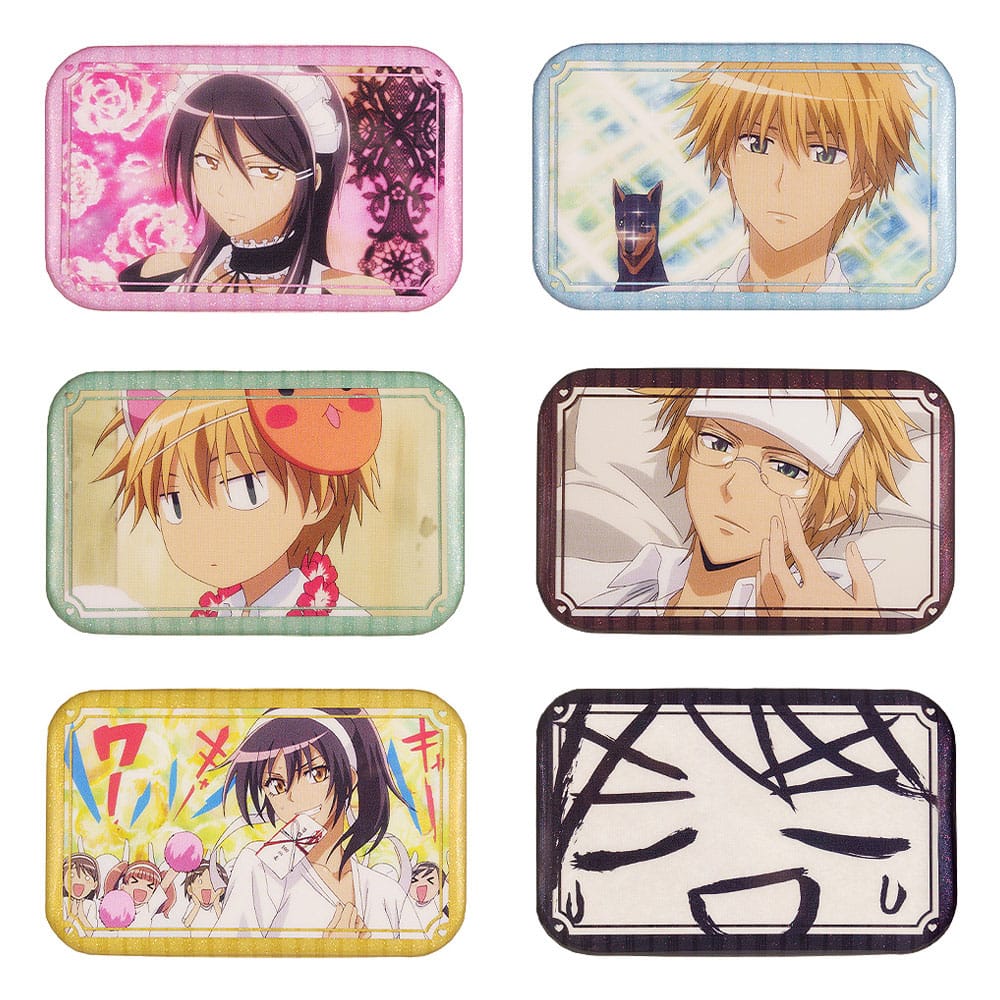 Maid Sama! Pinback Button 6 cm Assortment (6)
