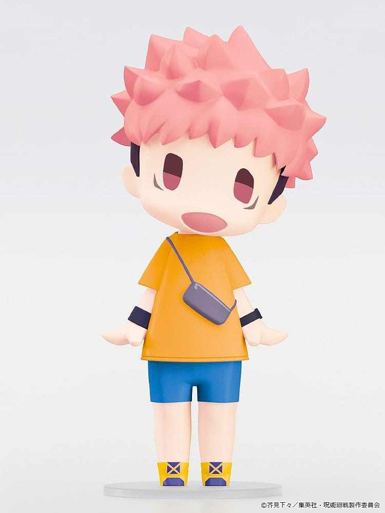 Jujutsu Kaisen HELLO! GOOD SMILE Action Figure Yuji Itadori: Casual Outfit Ver. 10 cm