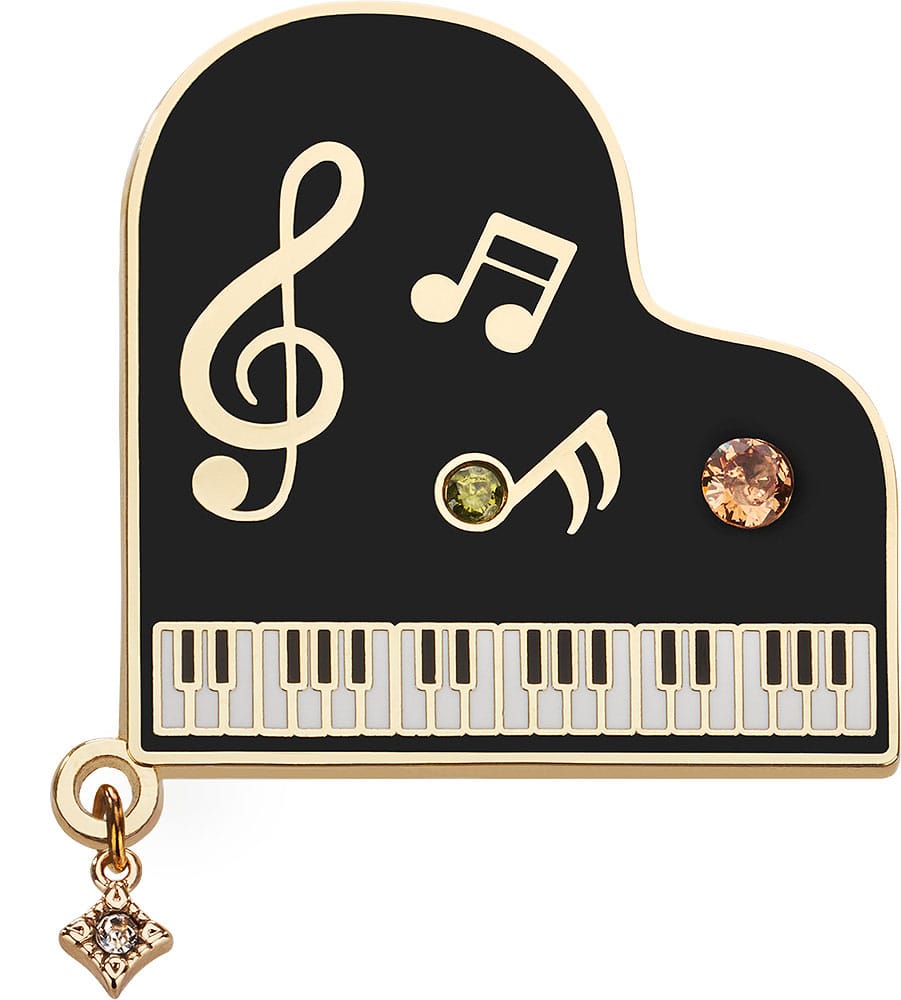 Your Lie in April Brooch Piano 7 cm Pins & Brooches