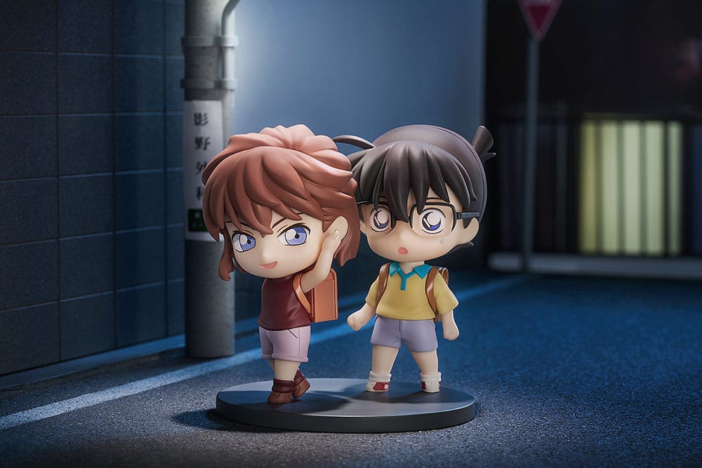 Detective Conan Qset Mini-Figure 2-Pack Conan Edogawa & Ai Haibara 8 cm Mini-figures