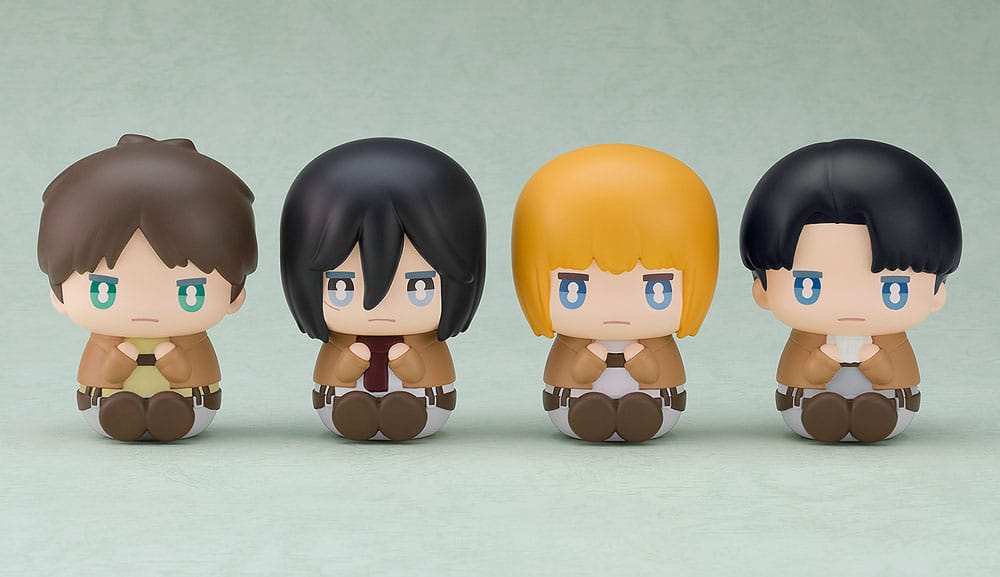 Attack on Titan Marshmalloid Anti-Stress Figure Eren Yeager 9 cm Mini-figures
