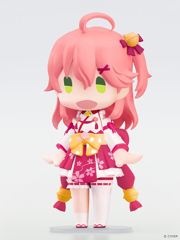 Hololive Production HELLO! GOOD SMILE Action Figure Sakura Miko 10 cm