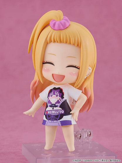My Dress-Up Darling Nendoroid Action Figure Marin Kitagawa: Slippery Girls Full Graphic T-Shirt Ver. 10 cm