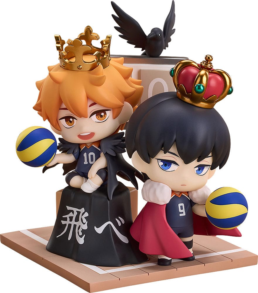 Haikyu!! Qset Mini-Figure 2-Pack Shoyo Hinata & Tobio Kageyama 11 cm Mini-figures