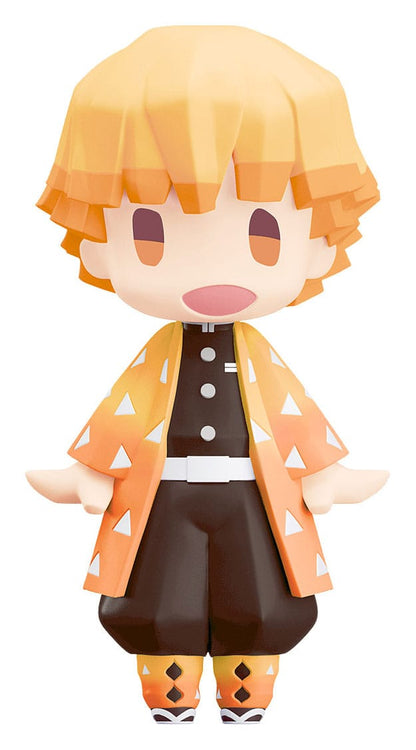 Demon Slayer: Kimetsu no Yaiba HELLO! GOOD SMILE Action Figure Zenitsu Agatsuma 10 cm Action figures