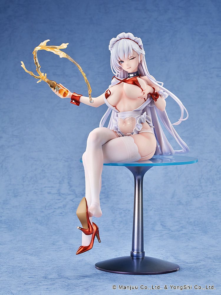 Azur Lane PVC Statue 1/7 Belfast: Blissful Service Ver. 25 cm Statues