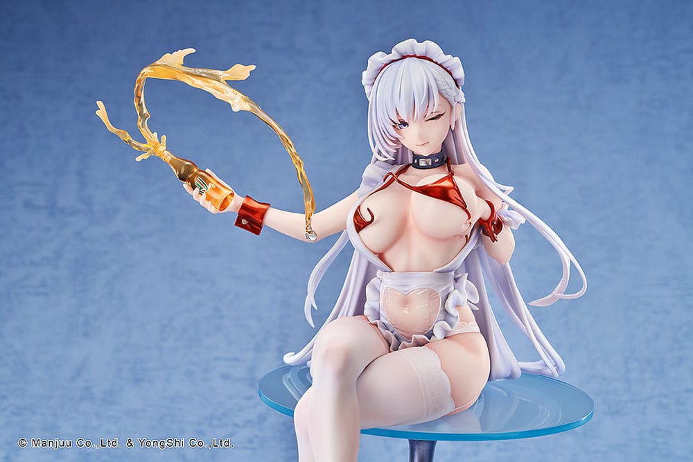 Azur Lane PVC Statue 1/7 Belfast: Blissful Service Ver. 25 cm Statues