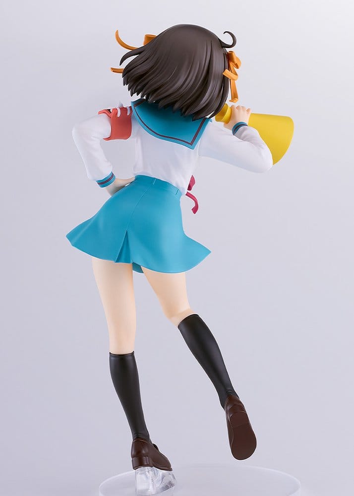 The Melancholy of Haruhi Suzumiya Pop Up Parade PVC Figure Haruhi Suzumiya L Size 22 cm