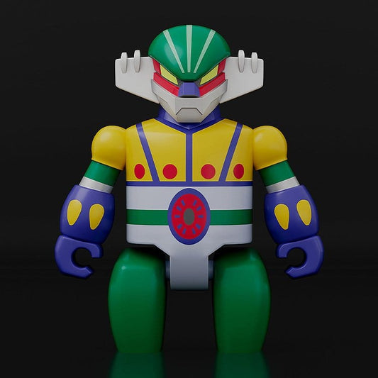 Steel Jeeg Brickroid Action Figures 2-Pack Steel Jeeg: Pantheroid Set 5 cm