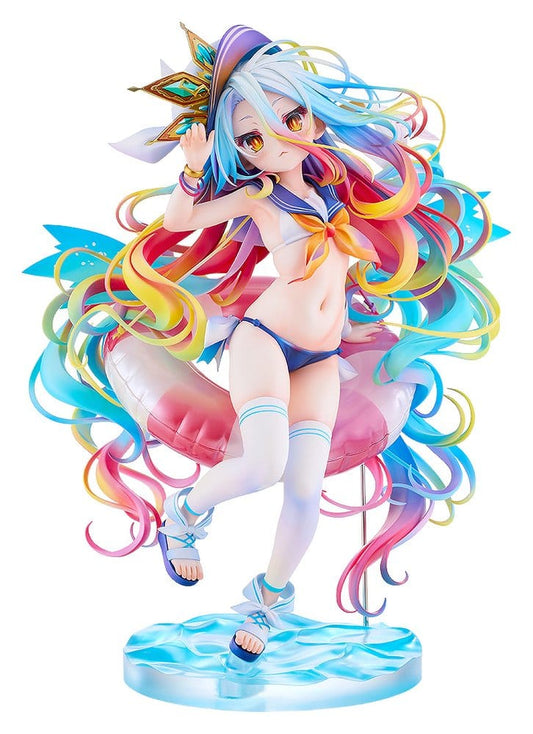 No Game No Life Statue 1/7 Shiro: Sailor-Style Swimsuit Ver. 24 cm