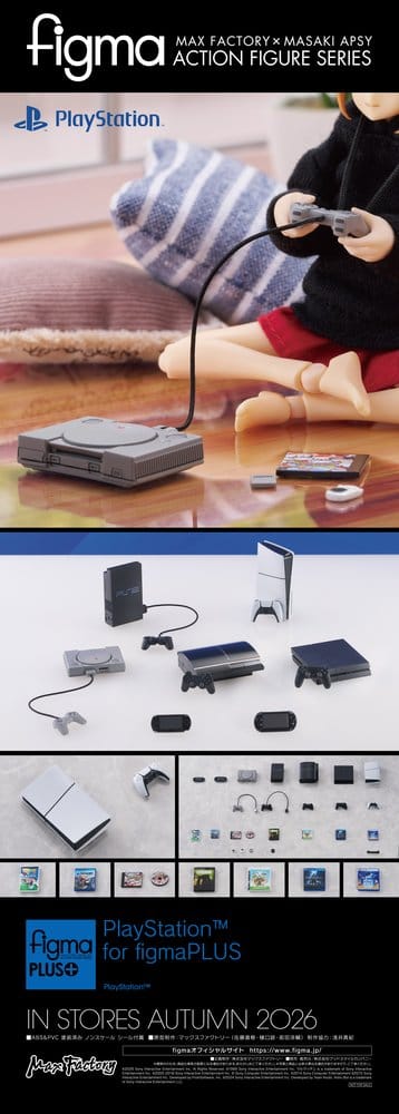 Original Character figmaPLUS Parts for Figma Figures PlayStation