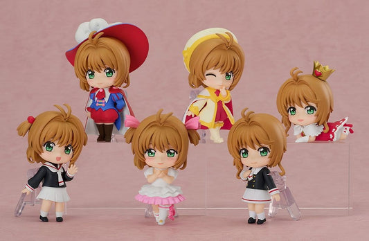 Cardcaptor Sakura: Clear Card Nendoroid Action Figure Surprise Sakura Kinomoto Collection Assortment (6) 7 cm