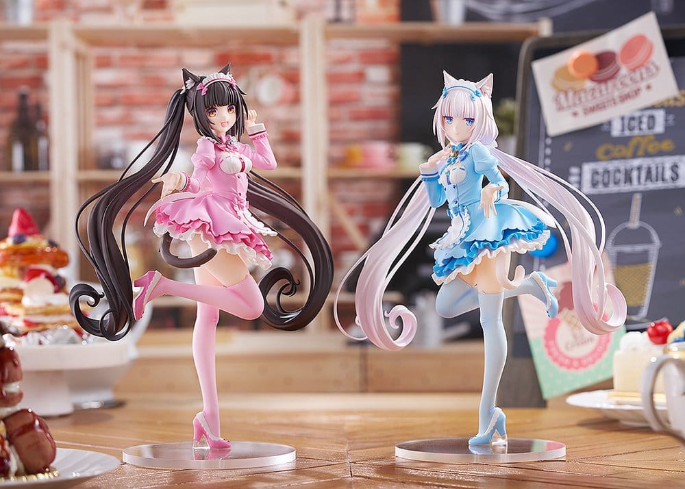Nekopara Sekai Connect Pop Up Parade PVC Figure Chocola: Winter Clothes Ver. L Size 22 cm