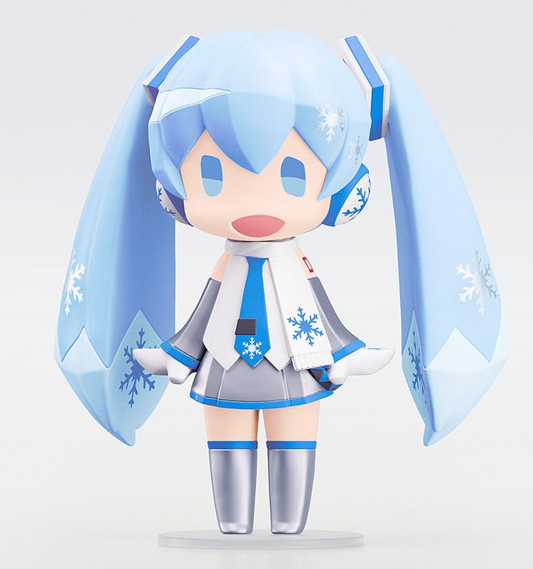 Character Vocal Series 01: Hatsune Miku HELLO! GOOD SMILE Action Figure Snow Miku 10 cm Action figures