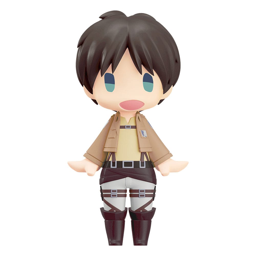 Attack on Titan HELLO! GOOD SMILE Action Figure Eren Yeager 10 cm Action figures