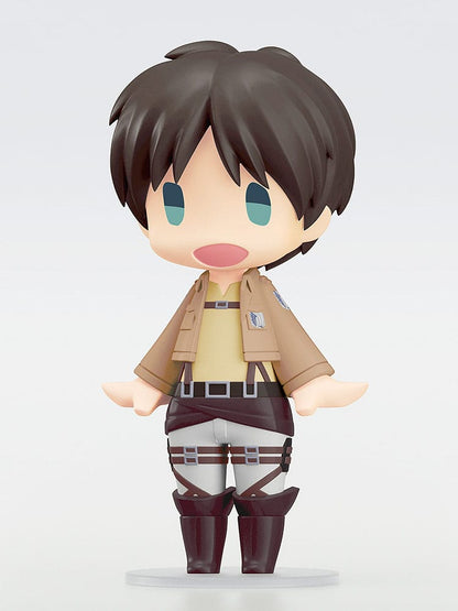 Attack on Titan HELLO! GOOD SMILE Action Figure Eren Yeager 10 cm
