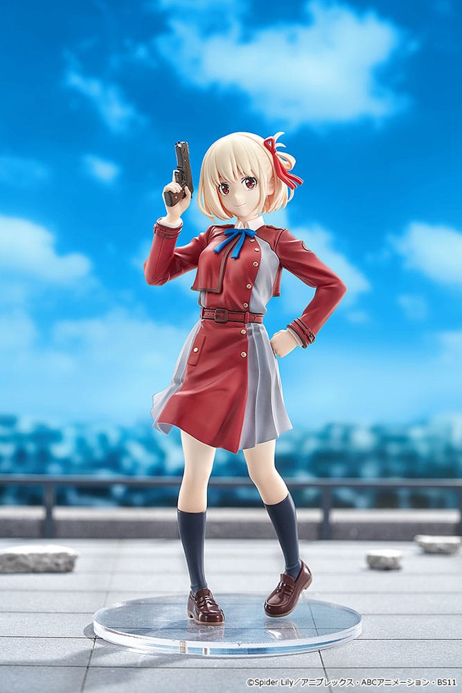 Lycoris Recoil Pop Up Parade PVC Statue Chisato Nishikigi 18 cm