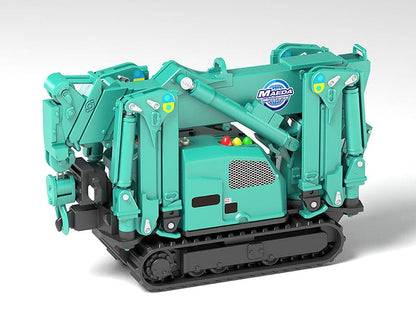 Maeda Seisakusho Moderoid Plastic Model Kit 1/20 Spider Crane (Green) Re-Run 25 cm