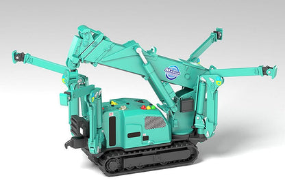 Maeda Seisakusho Moderoid Plastic Model Kit 1/20 Spider Crane (Green) Re-Run 25 cm