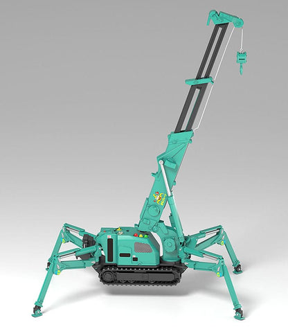 Maeda Seisakusho Moderoid Plastic Model Kit 1/20 Spider Crane (Green) Re-Run 25 cm